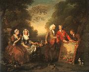 William Hogarth The Fountaine Family china oil painting reproduction